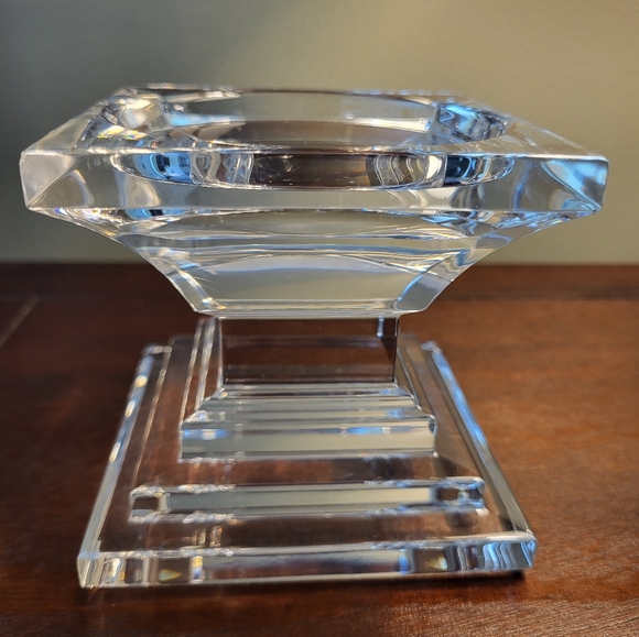 Waterford Crystal Metropolitan Square Pillar 3.5" Candle Holder - Picture 6 of 7